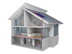 Heizungstechnik im Wohnhaus